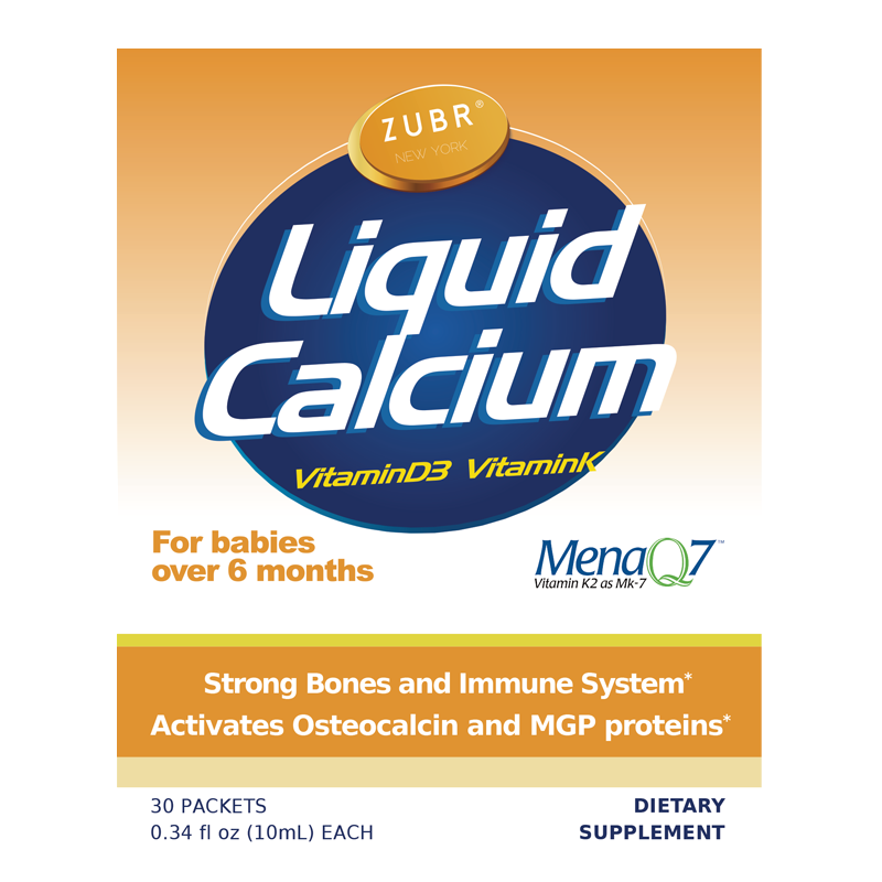 Calcium with Magnesium Liquid 30 Packets