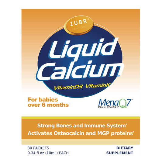 Calcium with Magnesium Liquid 30 Packets